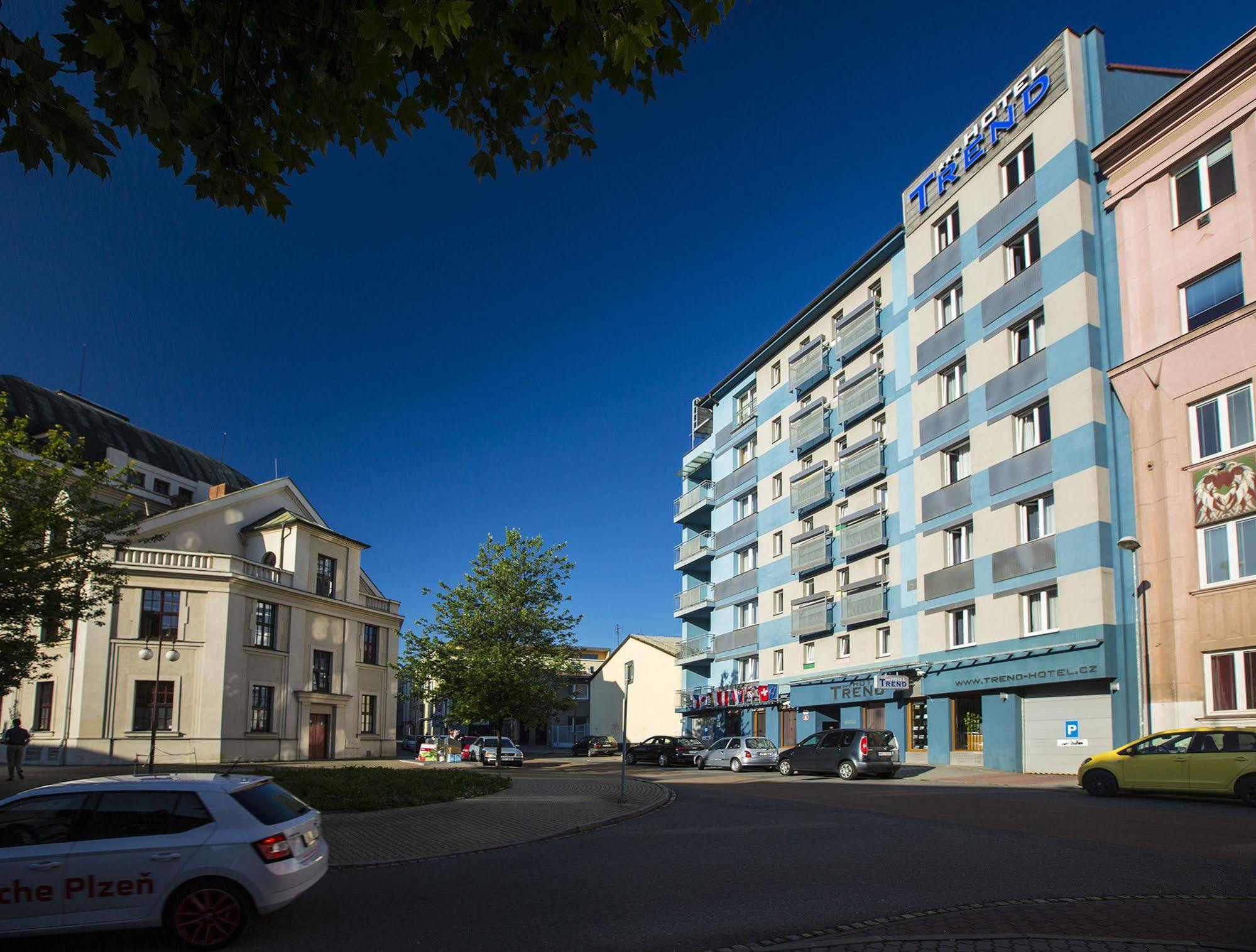 Hotel Trend Plzeň Eksteriør billede